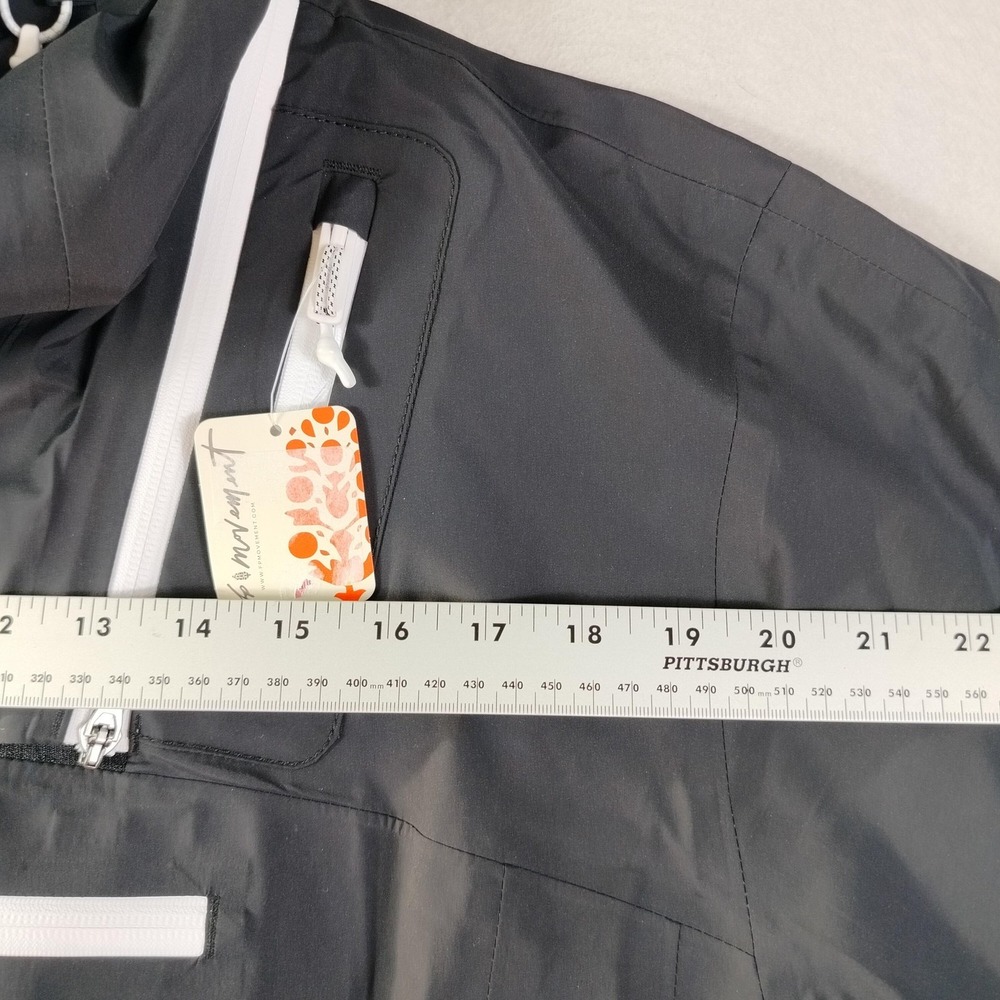 FP Movement Blizzard Bliss Shell‎ Zip Jacket Women's Medium Black Waterproof - Picture 10 of 12